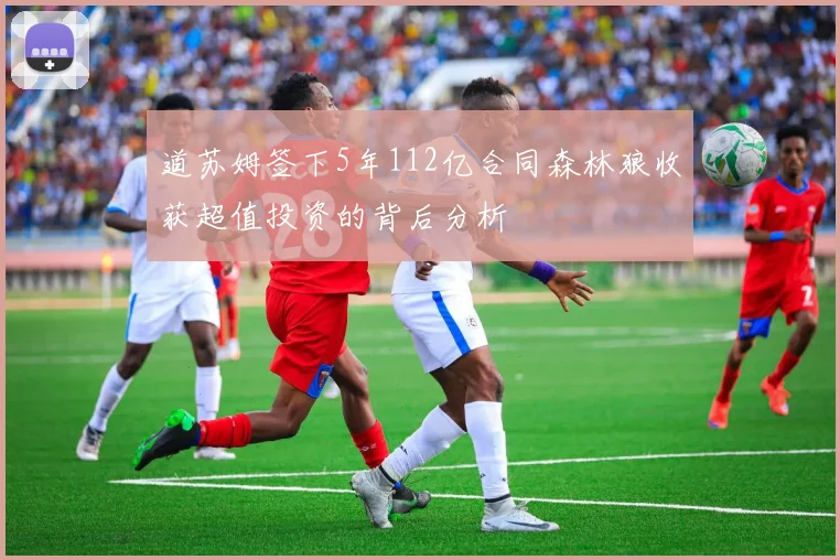 道苏姆签下5年112亿合同森林狼收获超值投资的背后分析